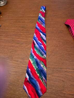 J. Garcia Collector's Edition Flaming Meadow Silk Tie